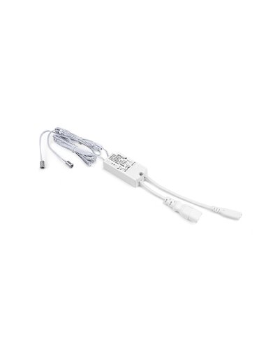 Emuca Sensor LED Point door DOBLE (proximidad) (240V AC), Plástico, Pintado aluminio