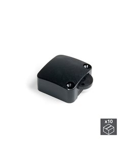Emuca Wardrobe door switch, Plastic, Black, 10 pcs. 2