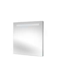 EMUCA | Specchio da bagno Pegasus con illuminazione frontale a LED 60x70cm