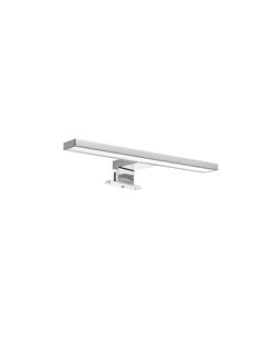 Emuca LED Strahler für Virgo Badezimmerspiegel, IP44, 300 mm, Kunststoff, Chrom