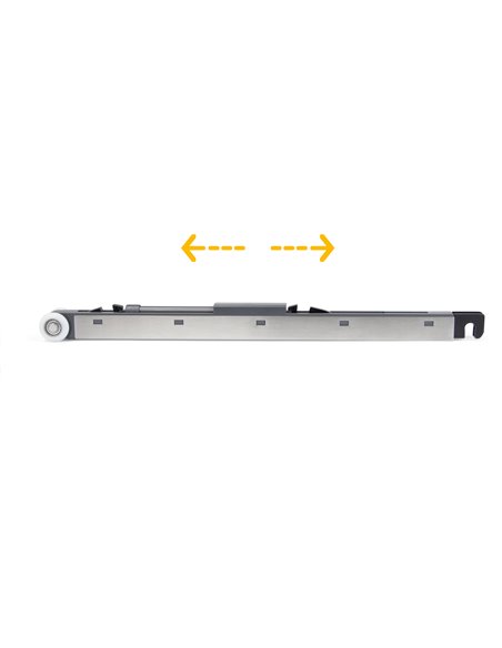 Emuca Plate rack, 900 mm unit, Stainless steel