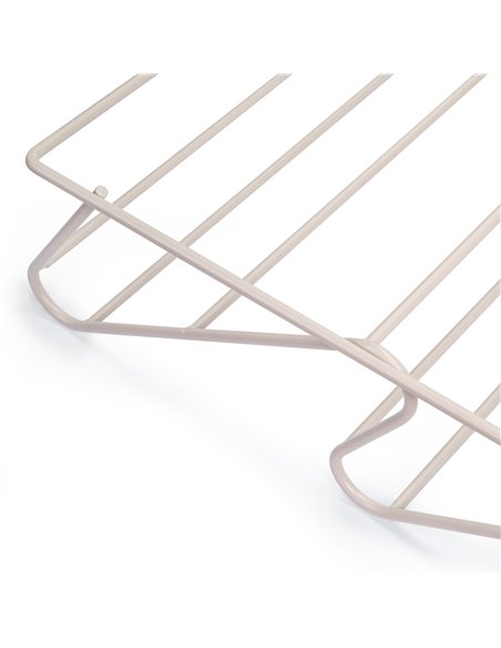 Emuca Kit de zapatero metálico y bastidor con guías cierre suave para armario, regulable, módulo 900mm, Gris piedra