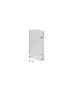Emuca Lateral supplement for folding hanger for Hang wardrobe, Plastic, Metallic gray, 2 un