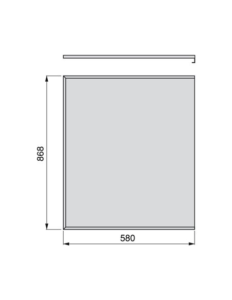 Emuca Hinge, D. 35 mm, half overlay, soft close, 165Âº opening, plates for screwing, 2 pcs.