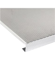 Emuca Shelf support for Wood/glass, profile 50 mm gap, 300 mm, Steel, White, 20 pcs. 2