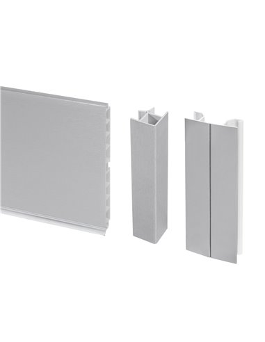 Emuca Hinge, D. 35 mm, full overlay, 105Âº opening, plates for screwing, 20 pcs.