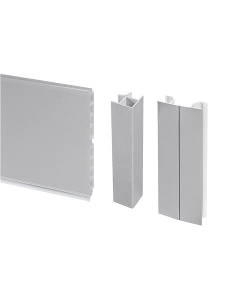 Emuca Hinge, D. 35 mm, full overlay, 105Âº opening, plates for screwing, 20 pcs.