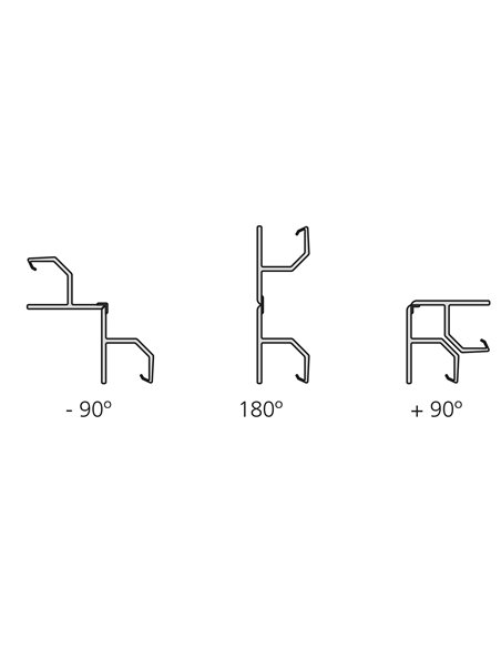 Emuca Hinge, D. 35 mm, full overlay, 105Âº opening, plates for screwing, 20 pcs.