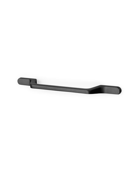 Emuca Furniture handles, 160 mm center distance, Aluminum, Dark gray, 25 pcs.