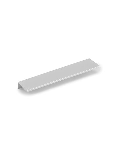 Emuca Furniture handle, 128 mm interaxis, Aluminium, Matte anodised, 25 pcs.