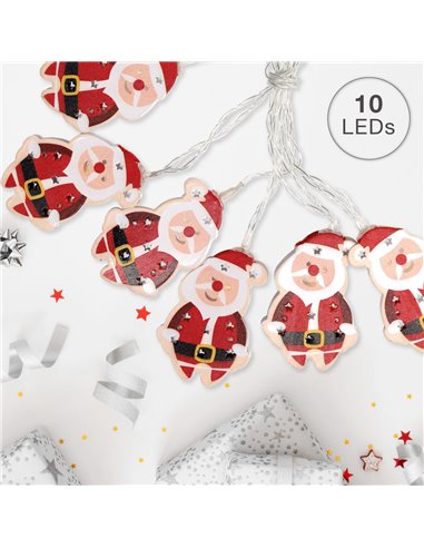 Babbo Natale LED 1,35M Luce calda