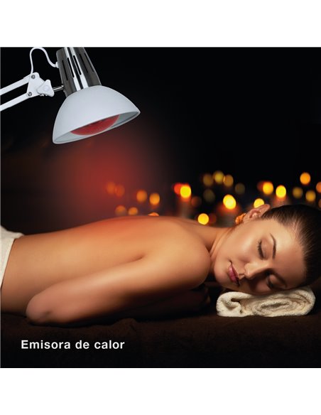 Infrarotlampe Ø125mm E27 Max. 150W