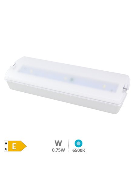 Luminaria LED de emergencia Gunza con autotest 3W