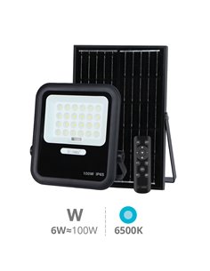 Miloha LED-Solarprojektor 6W 6500K IP65 Schwarz 2