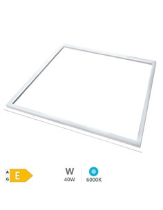 Painel LED Reteta moldura embutida 59,5x59,5cm 40W 6000K Branco 2