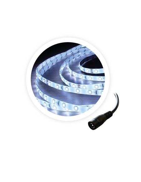 Roll 5M LED strip 6W/M 6000-6500K 24V