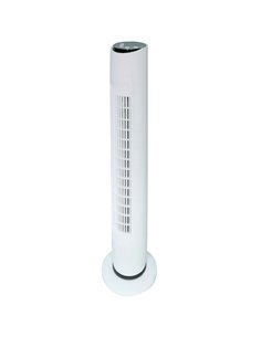 Ventilador de torre Nandi con mando 45W Blanco