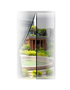 Moustiquaire magnétique en fibre de verre pour portes 100x220cm