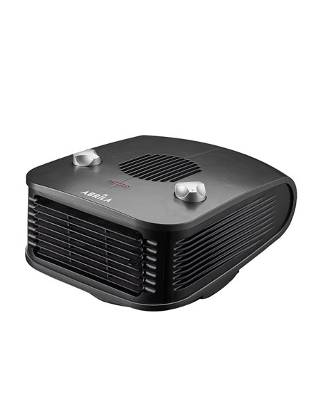 Termoventilador Ardor Negro/Plata 2000W 2 Potencias 3 Funciones Termostato (15x24.5x32,5cm)