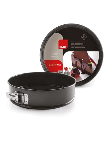Molde desmontable redondo Moka Ø28cm IBILI