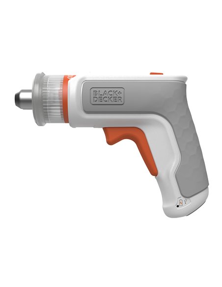 Kit: 3.6V hexdriver screwdriver + 3.6V handheld vacuum cleaner BCKNVCRTA01-QW BLACK&DECKER