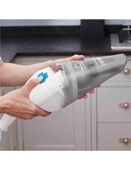 Kit: 3.6V hexdriver screwdriver + 3.6V handheld vacuum cleaner BCKNVCRTA01-QW BLACK&DECKER
