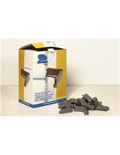 Pies p/40 (Caja 100 unidades) SIMON RACK – Gris 2
