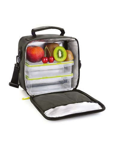 Lebensmittelträger + 2 IBILI Tupperware – Grün