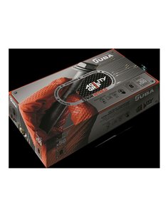 Guante Agility Grip nitrilo sin polvo Talla 9 JUBA – Naranja 2