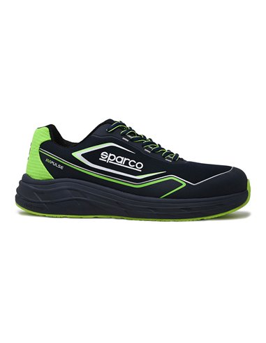 Calzature antinfortunistiche Impulse Willen Taglia 43 SPARCO – Blu navy/Verde fluorescente