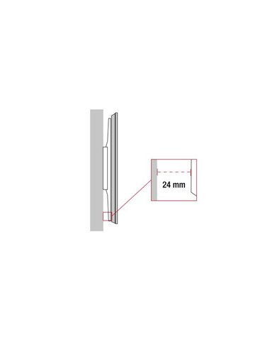 Supporto TV LCD fisso 50kg 26-60"