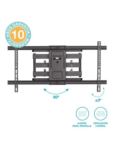 Soporte de TV con brazo 43-90" GSC - Negro
