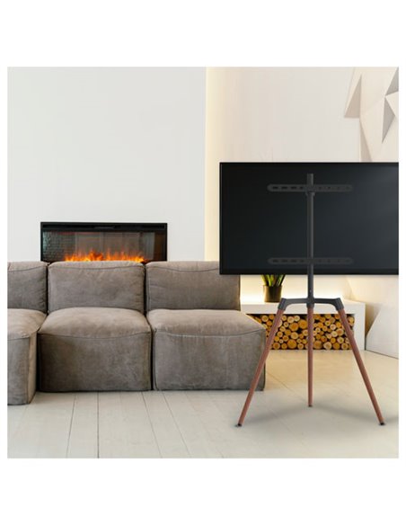 TV stand 50 "65" Wood + Aluminum GSC 500060001