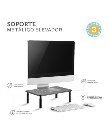 Support métallique pour moniteur GSC 500080002