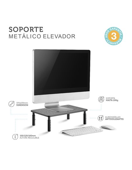 Support métallique pour moniteur GSC 500080002