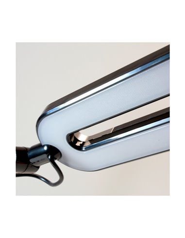 Flexo LED Yule con cargador wireless 10W 550Lm CCT - Negro