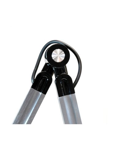 Flexo LED Yule con cargador wireless 10W 550Lm CCT - Negro