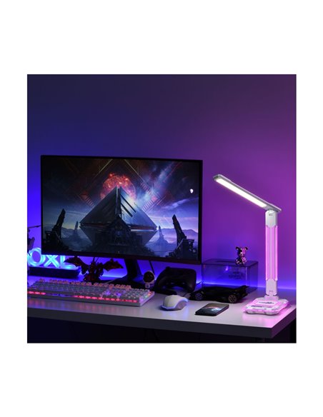 Flexo LED Gamer 10W 450Lm. CCT RGB Dim