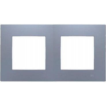 Quadro 2 elementos PEDRA CINZA BJC VIVA 23002-GP