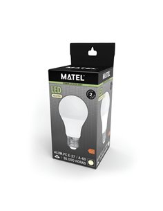 BOMBILLA LED ESTÁNDAR MATEL E27 12W NEUTRA 2