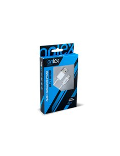 CABLE CARGADOR ONLEX IPHONE 2A 1METRO 2
