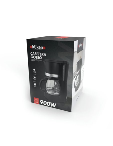 CAFETERA DE GOTEO KÜKEN 10-12 TAZAS 1.2 LITROS