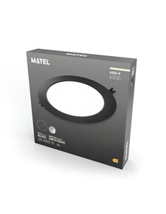 DOWNLIGHT LED REDONDO PC NEGRO 18W LUZ NEUTRA 2