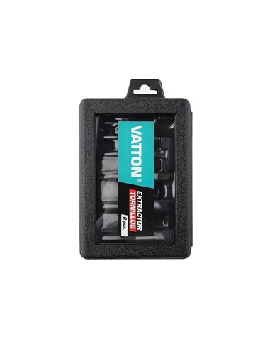 EXTRACTOR DE TORNILLOS VATTON 8 UNIDADES