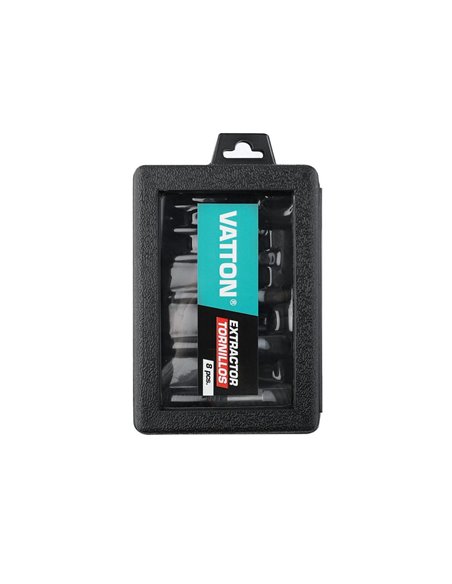 EXTRACTOR DE TORNILLOS VATTON 8 UNIDADES