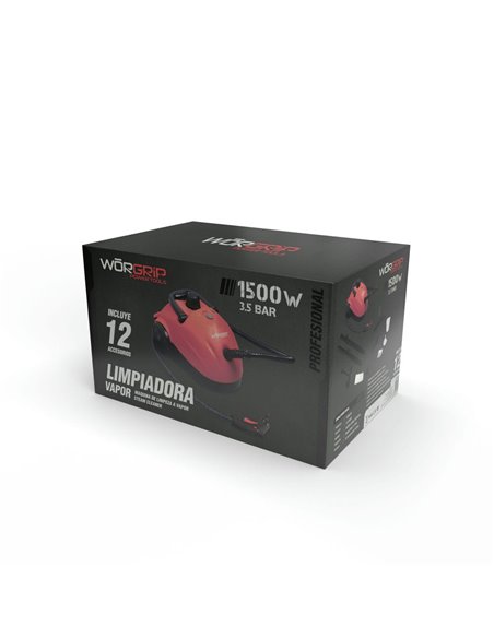 LIMPIADOR VAPOR WŌRGRIP 1500W 4BAR