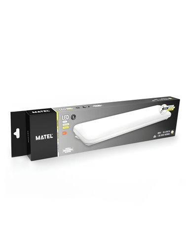 PANTALLA PLAFÓN LED INTEGRADO 3 TEMPERATURAS 50W 120x17x5CM