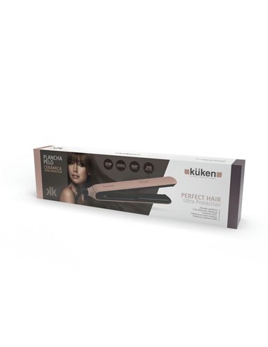 PLANCHA DE PELO CERÁMICA PARA ALISAR 35W KÜKEN