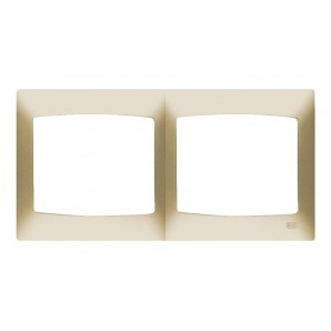 Quadro 2 elementos PEARL GOLD BJC Coral 21012-DP