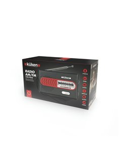 RADIO PORTÁTIL AM/FM KÜKEN CON PILAS 2